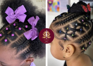 penteado de ballet infantil