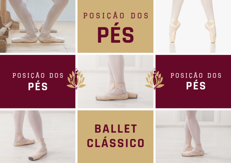 posição dos pés ballet