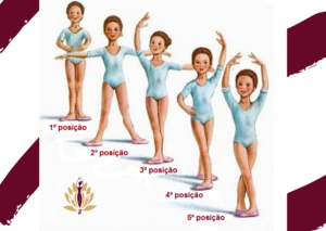 posições dos pés ballet infantil