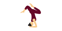 exercícios de yoga